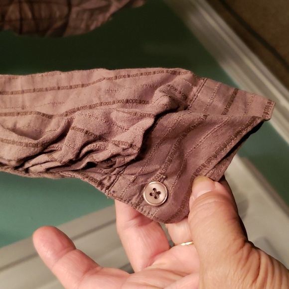 2 for $10/ Prototype Mocha Blouse - Picture 4 of 9